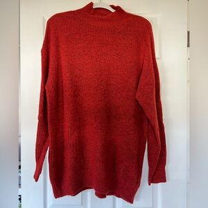 Women’s Express Mockneck Long‎ Sleeve Sweater.